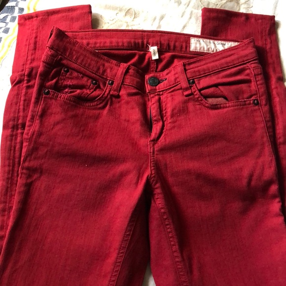 Rag and Bone Size 26 Ripped skinny Jeans SOLD - Picture 7 of 10